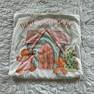Christmas Gingerbread Pillow Case